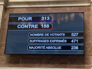 Les résultats du vote à l'Assemblée nationale sur la réintroduction temporaire des néonicotinoïdes, le 6 octobre 2020.
