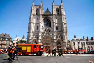 La cathédrale Saint-Pierre-et-Saint-Paul de Nantes a subi un violent incendie criminel le 18 juillet dernier.