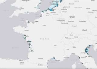 Plusieurs territoires du nord de l'Europe le long de la Manche, en passant par la Vendée et la Camargue en France, sont menacés par la montée des eaux.