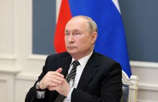 Vladimir Poutine, ici assistant à une réunion du Conseil économique suprême eurasien via une liaison vidéo à Moscou, en Russie, le 27 mai 2022.