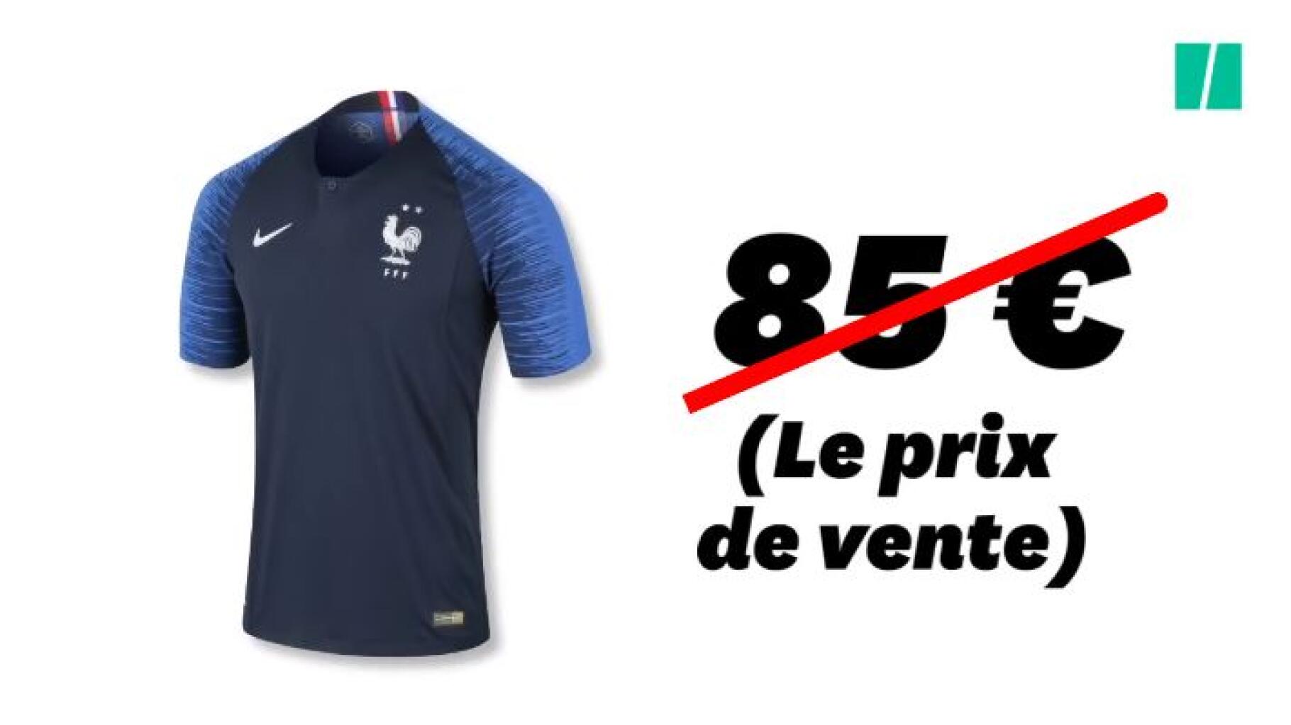 Maillot de l'Équipe de France à 2 étoiles: Combien coûte vraiment la  fabrication de la tunique?