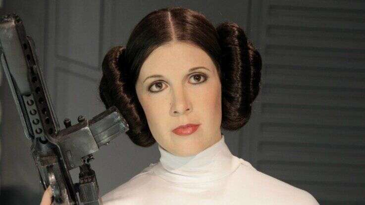 Carrie Fisher, alias princesse Leia