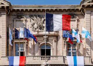 L'Hôtel de ville de Marseille, photographié au mois de septembre en marge de la visite d'Emmanuel Macron. Ludovic Marin/Pool via REUTERS