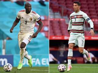 Le Belge Romelu Lukaku et le Portugais Cristiano Ronaldo sont les deux têtes d'affiche d'un huitième de finale de l'Euro de football aux airs de finale.