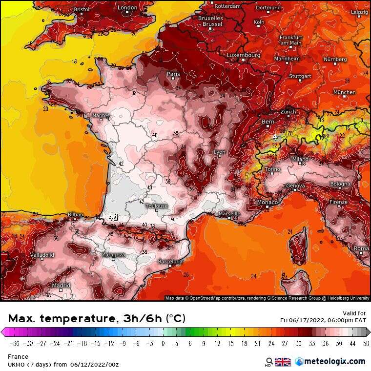 Une vague de chaleur est attendue dans les prochains jours, avec des températures qui risquent de monter au delà des 40 degrés.