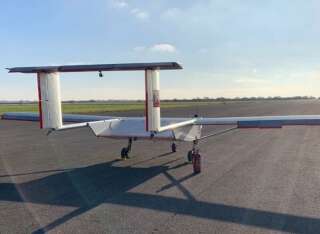 Ces drones Windracers, capables de transporter jusqu'à 100 kilos de marchandises, vont fournir du matériel médical à un hôpital situé sur l'île de Wight.