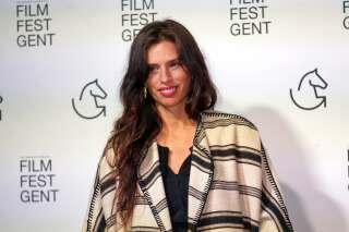 L'actrice et réalisatrice Maïwenn à Gand lors de la première d'ADN pour le Film Fest Gent, le 18 octobre 2020. (Photographie de Sylvain Lefevre via Getty Images)