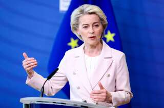 La présidente de la Commission européenne, Ursula von der Leyen, ce mercredi 27 avril 2022.