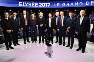 Revivez le grand débat BFMTV / CNews de la présidentielle 2017