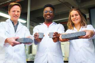 Ces étudiants ont créé la première brique à base d'urine