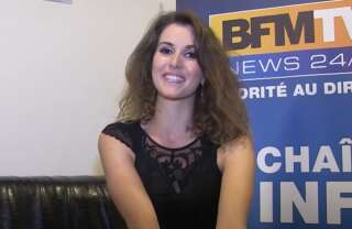 Fanny Agostini lors d'une interview pour Télé Star en 2016