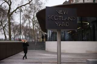 La Met police, en charge de la sécurité de Londres et de sa banlieue, vit un scandale lié à des échanges de messages insultants, misogynes, violents et racistes entre policiers (photo d'illustration prise le 25 janvier à Londres).