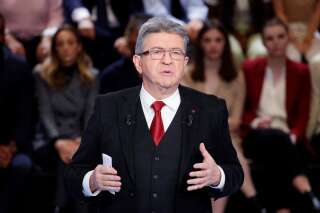 Jean-Luc Melenchon, candidat La France Insoumise à la présidentielle