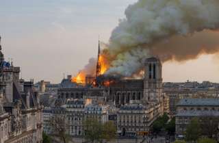 L'incendie de Notre-Dame de Paris, le 15 avril 2019, a marqué les esprits.
