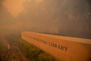 Un nouveau feu en Californie a failli détruire le site où est enterré Ronald Reagan