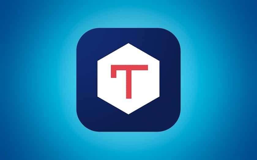 Le logo de Tchap, l'application de messagerie de l'État