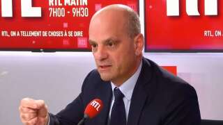 Jean-Michel Blanquer sur RTL mercredi 3 octobre.