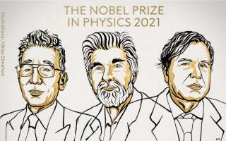 Le prix Nobel de physique 2021 a été attribué à Syukuro Manabe, Klaus Hasselmann et Giorgio Parisi.