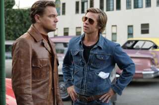 Leonardo DiCaprio et Brad Pitt dans 