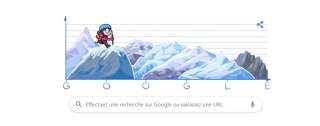 Junko Tabeil, première femme a avoir gravi l'Everest, a son doodle