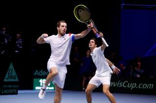 Finale de la Coupe Davis France - Belgique: grâce au double, les bleus virent en tête