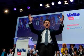 Manuel Valls a lancé sa campagne pour la mairie de Barcelone