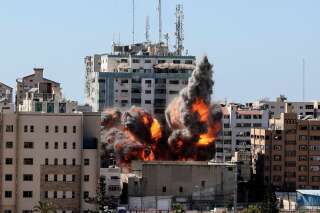À Gaza, Israël détruit l'immeuble des médias Al-Jazeera et Associated Press