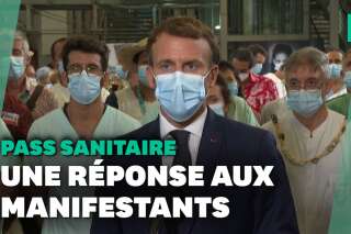 Macron aux antivaccins: “La liberté où je ne dois rien à personne n’existe pas”