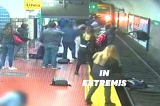 Poussée par inadvertance sur les rails, cette femme a été sauvée in extremis