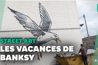 Banksy revendique une série d'œuvres apparues en Angleterre