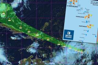 Météo: les Antilles françaises en vigilance orange à cause d'une tempête tropicale