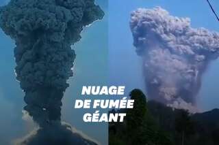 Le volcan indonésien Merapi, en éruption, projette un nuage de cendres géant
