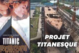 Une réplique du Titanic en construction en Chine