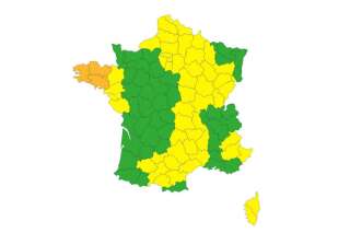 Météo: 3 départements de Bretagne en vigilance orange pluie-inondations