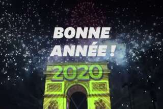 Bonne année 2020! Découvrez les images du réveillon du Nouvel An sur les Champs-Élysées