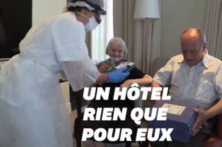 Coronavirus: en Espagne, des personnes âgées logées à l'hôtel