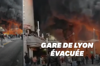 À Gare de Lyon, un incendie après des incidents en marge d'un concert