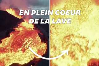 Ce drone s'est filmé en train de plonger dans un volcan en éruption