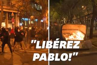 À Barcelone, des manifestations après l’arrestation du rappeur Pablo Hasél