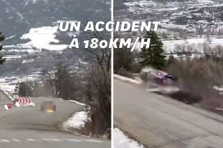 Au Rallye de Monte-Carlo, Ott Tänak sort de la route à 180km/h