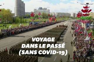 Malgré le coronavirus, le Bélarus s'offre une immense parade militaire pour le 9 mai