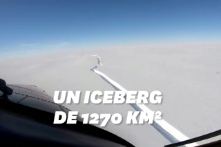 Les images de l'iceberg grand comme Paris qui s'est détaché de l'Antarctique