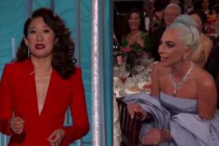 Aux Golden Globes 2019, Sandra Oh se moque de Lady Gaga, qui le prend bien