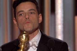 Aux Golden Globes, le baiser de Rami Malek à Freddie Mercury