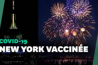 Un feu d'artifice à New York pour fêter la vaccination de 70% de ses habitants