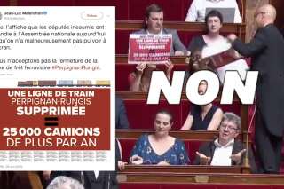 Des députés insoumis dénoncent la fermeture de la ligne Perpignan-Rungis