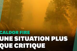 Le Caldor Fire en Californie recouvre la région d’une épaisse fumée