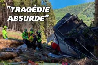 À Stresa en Italie, la chute d'un téléphérique fait 14 morts et un blessé grave