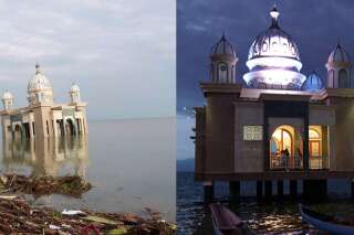 Séisme en Indonésie: Les images de Palu avant et après le tsunami