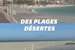 À Nice et à Dunkerque confinées, les plages sont restées désertes